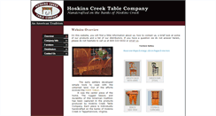 Desktop Screenshot of hoskinscreektable.com